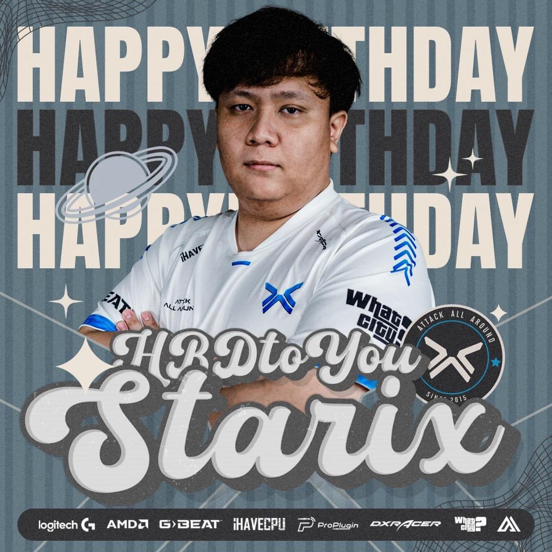 AAAEsports_'s tweet photo. 🎂𝐇𝐀𝐏𝐏𝐘 𝐁𝐈𝐑𝐓𝐇𝐃𝐀𝐘 “𝐒𝐭𝐚𝐫𝐢𝐱” 𝟐𝟓.𝟎𝟐.𝟐𝟎𝟐𝟑🎂

▬▬▬▬▬▬▬▬▬▬▬▬▬▬▬▬▬▬▬▬▬
#AttackAllAround #AAA #RUNAAA #AAAStreamer #Starix https://t.co/nyZen2X7vm
