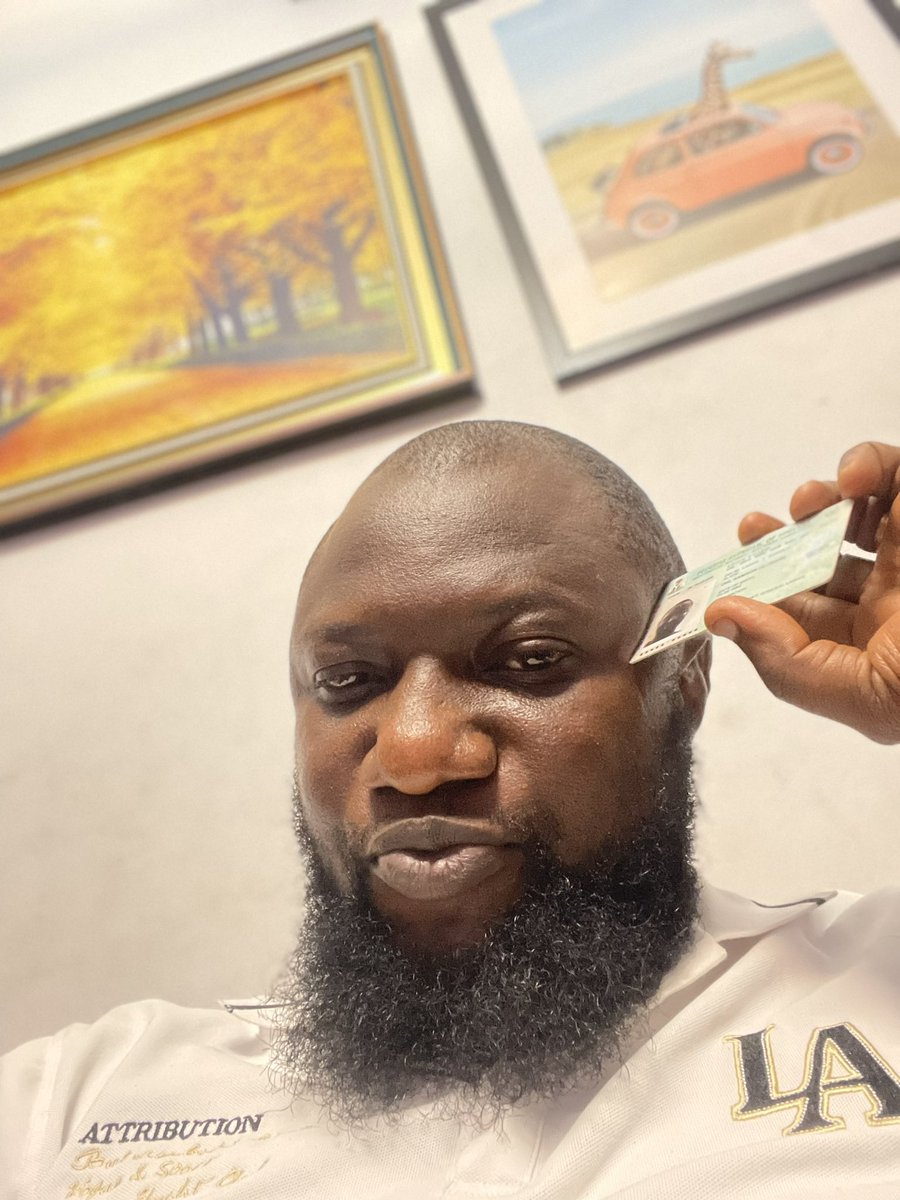 Shameh_NG's tweet photo. My PVC, My Power…..
For the betterment of my country Nigeria, for the sake of my children, I’m going to take a walk of 30/40 mins to my polling unit to cast my vote.
God bless Nigeria.
#Presidentialelection #VoteDontFight #MyPvcMyPower https://t.co/khc1LAhp3v