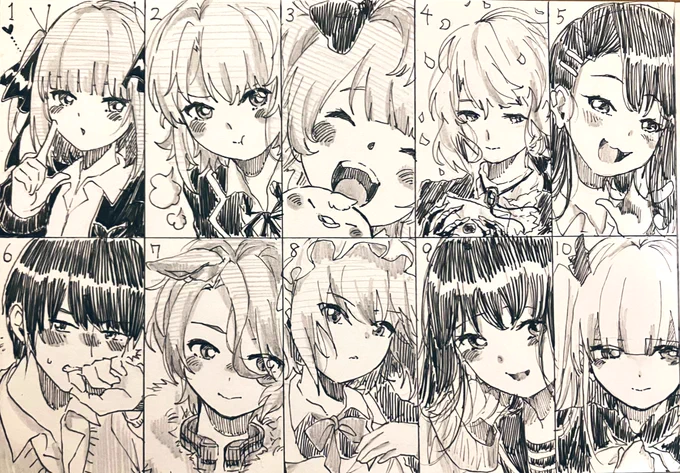 完成しました✨
リクエストありがとうございました🙇‍♀️
#イラスト
#アナログ 