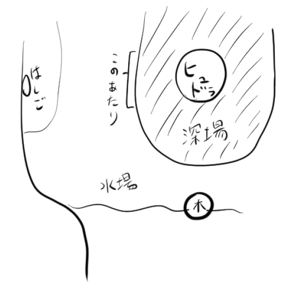 @sakenomi_mjr 最近ははしご前から深場の手前で安定するムーブだわ
最初の水弾かわしさえすればゴーレムも邪魔にならないし、ヘリに立てば頭もほぼ当たらない 
