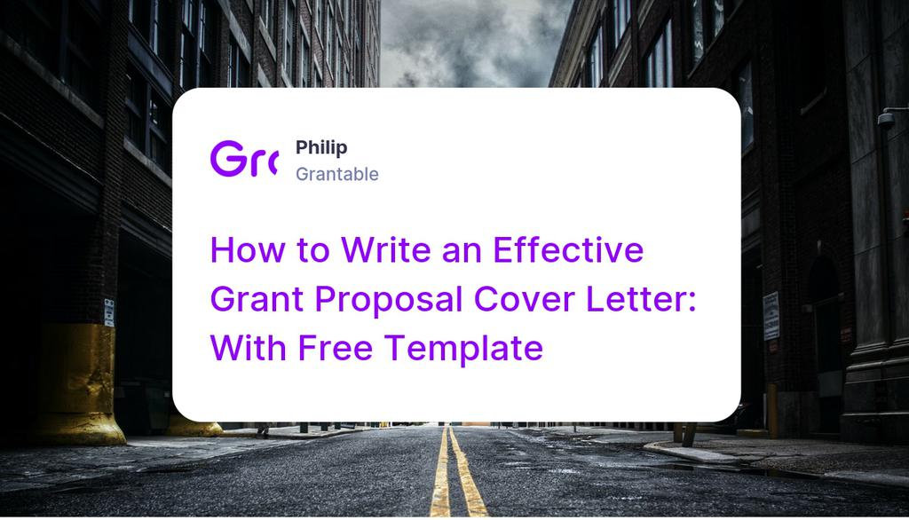 Provide enough information about your organization and program but keep in mind that the cover letter is not an executive summary of the proposal.

Read more 👉 lttr.ai/314c

#CoverLetter #GrantProposal #Nonprofit #Grants #Grantwriting #Grantfunding #Grantwriter