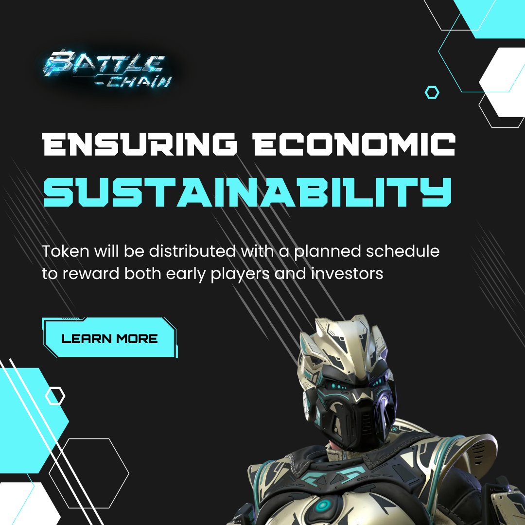 RealBattleChain's tweet photo. $BACN tokens will be distributed on a planned, fixed delivery schedule to ensure the economic stability.

To reward both early players and investors, as well as new users in the future.

Learn more
https://t.co/0qTHFVBf2E

#GameFi #NFTProjects #gaming https://t.co/i3TMqEP0aP