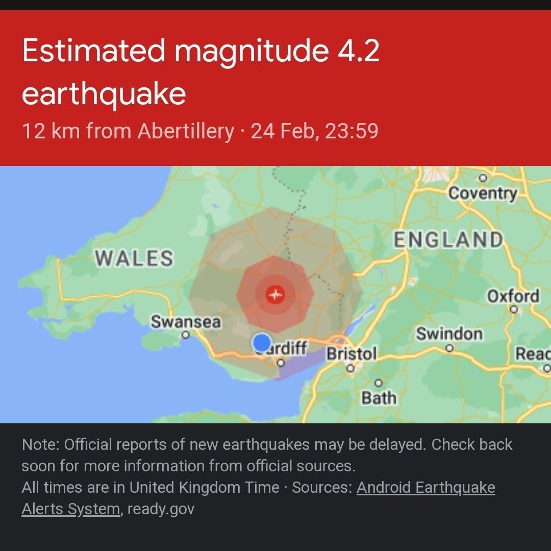 Xènia Bussé on Twitter "RT Y_Wenhwyseg Gair y dydd! Word of the day! dærgryd = earthquake