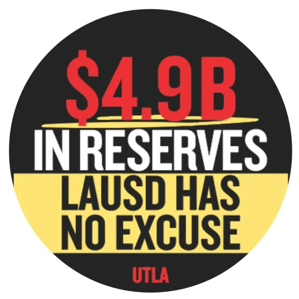 1 out of 3 SEIU 99 employees say they have been homeless or are at a serious risk of becoming homeless while working for LAUSD

#negotiation
Meanwhile,