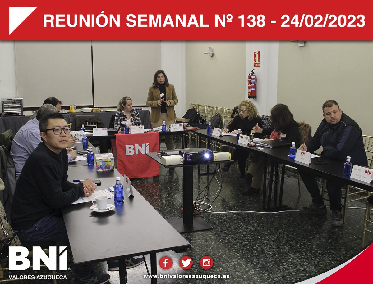 BniValoresAzu's tweet photo. #ReuniónSemanal

Cerramos el mes de febrero mostrándoos los datos conseguidos gracias a #BNI:

💬2⃣1⃣ #OportunidadesDeNegocio
💶 3⃣2⃣.2⃣0⃣0⃣ € #NegocioGenerado

▶https://t.co/poRx17cjOu

🌟¡Vive la #ExperienciaValores!🌟
#SéValores #NetworkingAzuqueca #OtraFormaDeHacerNegocios https://t.co/ciie2V2MxX