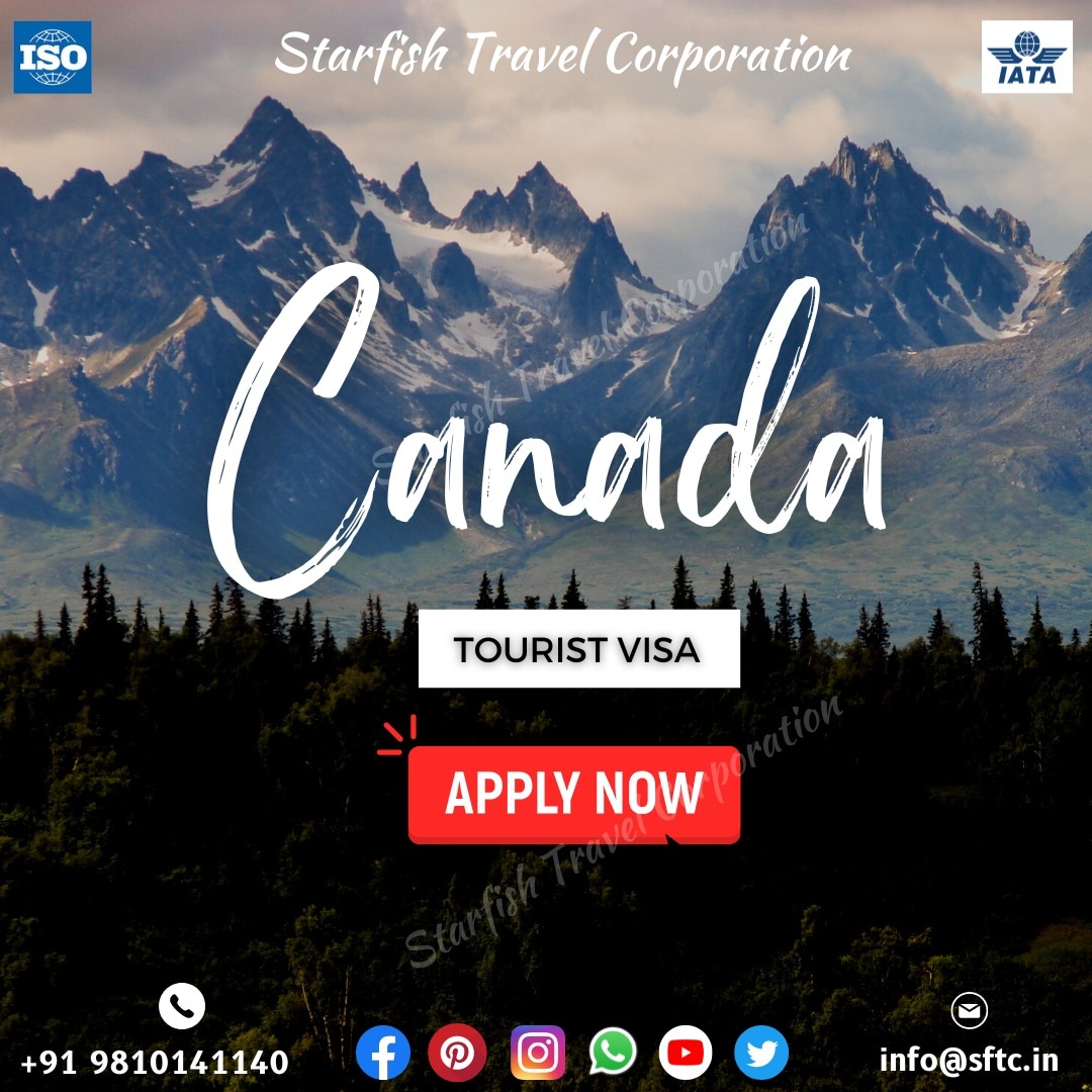 Canada Tourist Visa (Apply Now)
#starfishtravelcorporation #travel #visa #touristvisa #filing #appointmrnts #documentations #flights #immigration #applycanadavisa