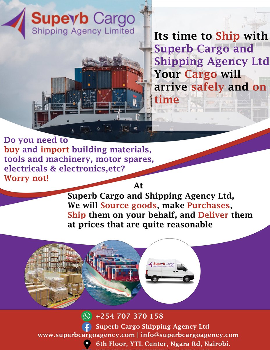 At Superb Cargo, we provide services that consistently meet and exceed customer's expectations. We shop, ship and deliver with transparency, efficiency and reliability.