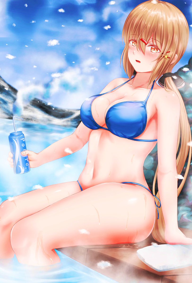 “The cold is no issue, да.~”