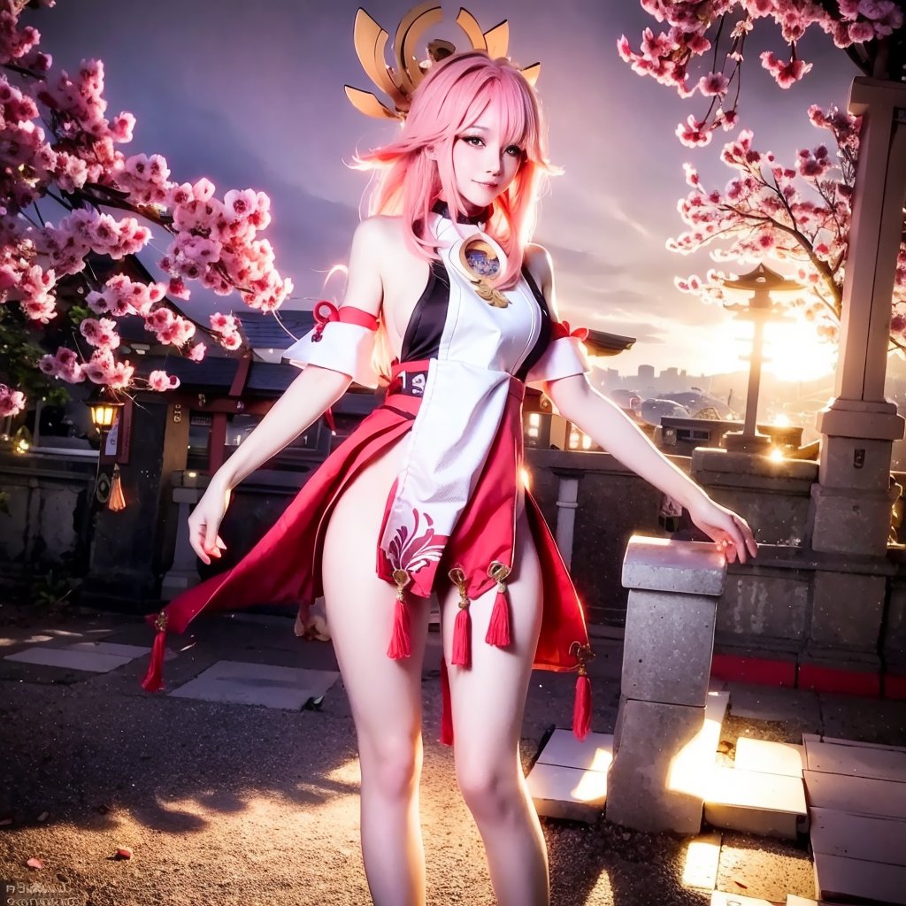 cyberpunk_ai's tweet photo. #八重神子 #yaemikocosplay https://t.co/SSr98g8F8T