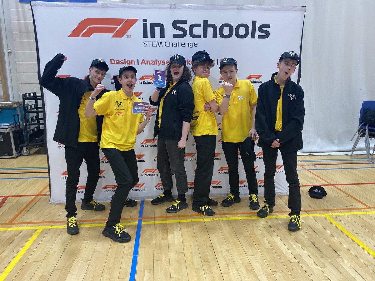 Leith Academy’s F1 in Schools team, Team Vortex have won the Scottish final. They are heading to the UK finals to compete for a place at the Worlds!They have worked so hard and did brilliantly yesterday. Go Team Vortex!!! <a href="/leith_tech/">Leith Technologies</a> <a href="/leithacademy/">Leith Academy</a> @f1inschoolsUK <a href="/YoungSTEMLeader/">Young STEM Leader</a>