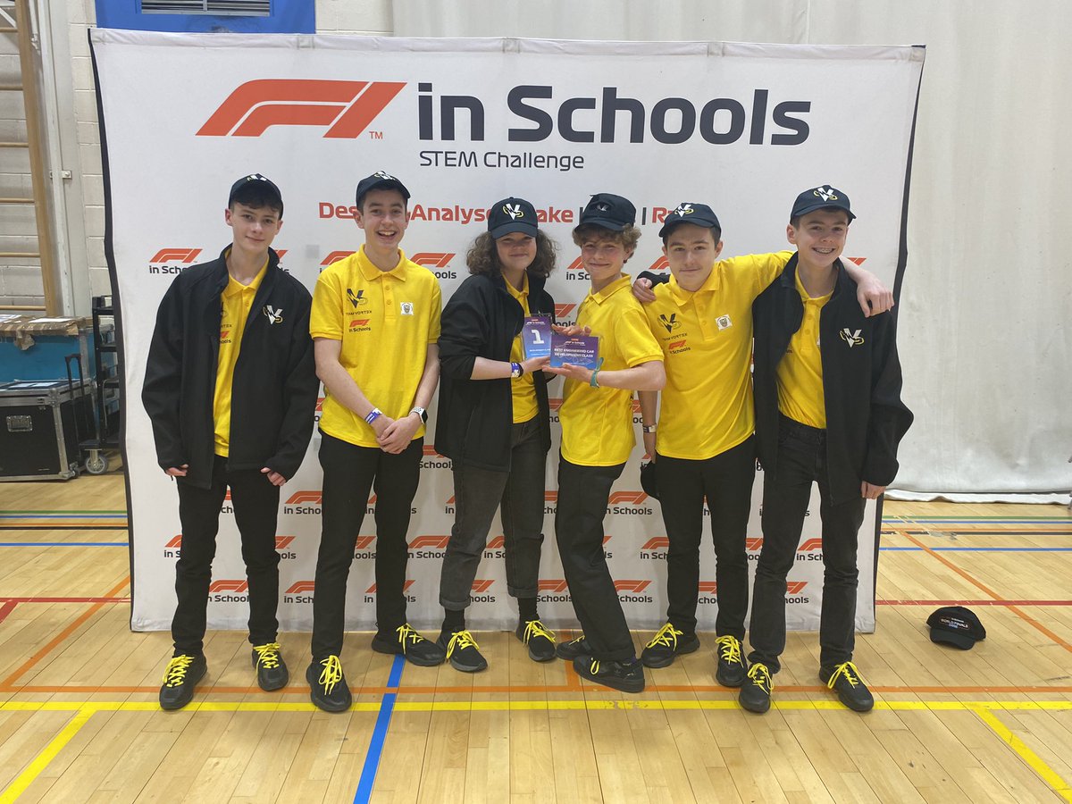 LeithStem's tweet photo. Leith Academy’s F1 in Schools team, Team Vortex have won the Scottish final. They are heading to the UK finals to compete for a place at the Worlds!They have worked so hard and did brilliantly yesterday. Go Team Vortex!!! @leith_tech @leithacademy @f1inschoolsUK @YoungSTEMLeader https://t.co/zf0YxrJLON