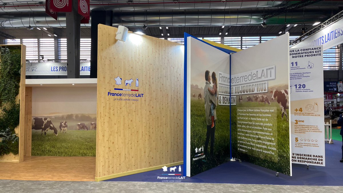 Le <a href="/Salondelagri/">Salon International de l'Agriculture</a> ouvre ses portes !

Éleveurs, entreprises, coopératives, acteurs du commerce, de la distribution et de la restauration vous attendent sur le stand des produits laitiers pour échanger sur les enjeux de notre filière. 

📍RDV Hall 1, allée L #FranceTerredeLait