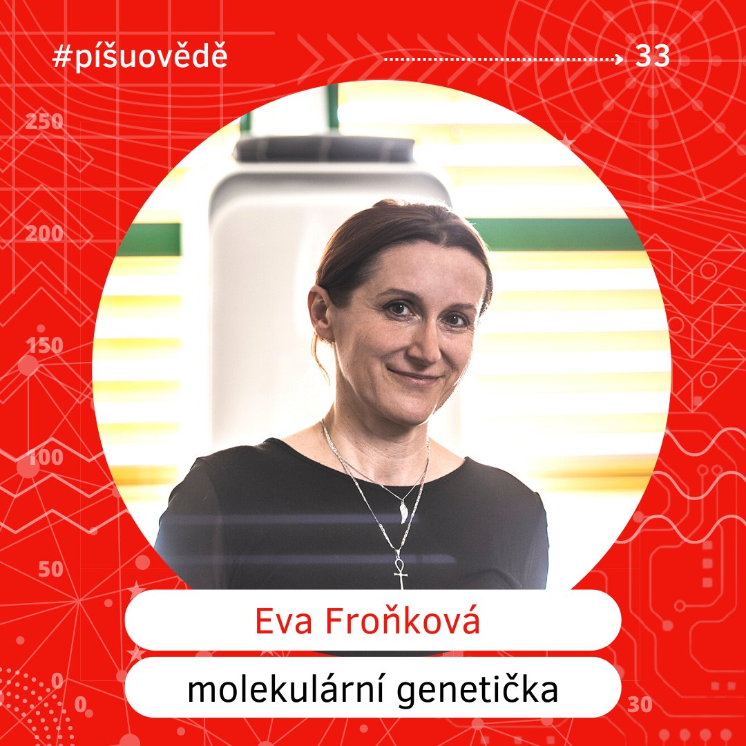 Pavla Hubálková (@pavlahub) on Twitter photo „Naše vědecké projekty jsou detektivka,“ říká lékařka a molekulární genetička <a href="/FronkovaEva/">Eva Fronkova</a> z #CLIP <a href="/2LFUK/">2. lékařská fakulta Univerzity Karlovy</a> <a href="/UniKarlova/">Univerzita Karlova</a> <a href="/FnMotol/">Fakultní nemocnice v Motole</a>. Zápletku – vědecké objevy publikují v nejprestižnějších časopisech oboru. 1/5 #píšuovědě „Naše vědecké projekty jsou detektivka,“ říká lékařka a molekulární genetička <a href="/FronkovaEva/">Eva Fronkova</a> z #CLIP <a href="/2LFUK/">2. lékařská fakulta Univerzity Karlovy</a> <a href="/UniKarlova/">Univerzita Karlova</a> <a href="/FnMotol/">Fakultní nemocnice v Motole</a>. Zápletku – vědecké objevy publikují v nejprestižnějších časopisech oboru. 1/5 #píšuovědě