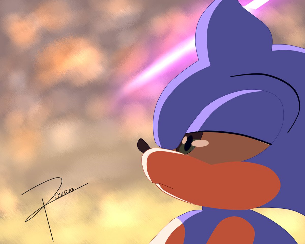 Ravensan_Art's tweet photo. Everything Goes On_Sonadow (una referencia a una historia de un juego) https://t.co/atXuoQgISc
