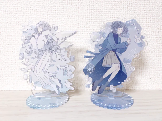 white&amp;navyのアクスタめちゃめちゃ可愛い仕上がり… 