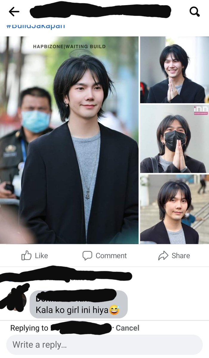 hantherzoldyck's tweet image. 😂😂😂my non bl fan friend think build is a girl,i always upload about build in my private fb for soo long and until now she thought build is a girl,,will he&apos;s prettier than any girl..
#BuildJakapan #Beyourluve #Buildurluvexbuild