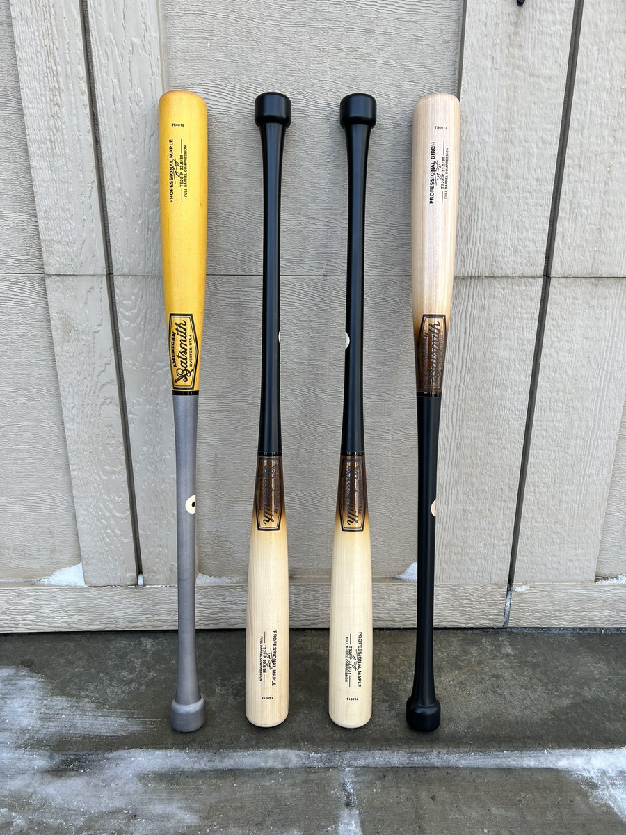 AmericanBatsmi1's tweet photo. Just in time for the weekend —some heat going out the door to our dude Taylor Snyder. TS-28P Full Barrel Compression w/ puck knob. 

Good luck at Spring Training, Taylor!

@tsnyder28 
@whitesox 

#AmericanBatsmith https://t.co/r2KG2VxWYT