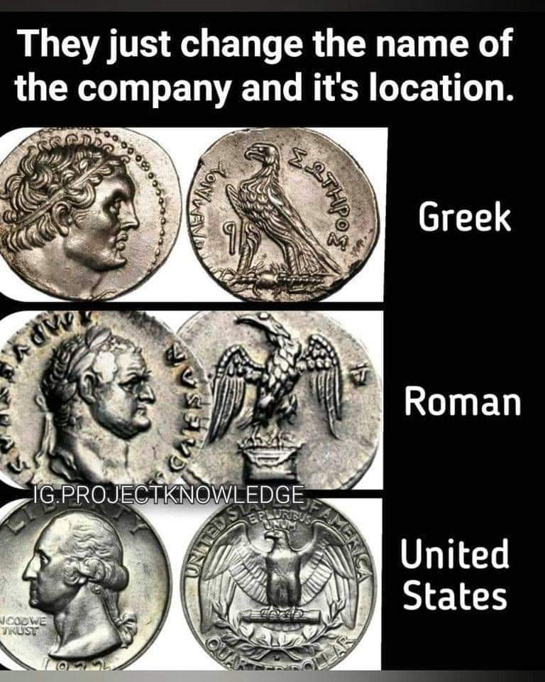 Greek, Roman & American Coins -
.
.
.
.
.
.
.
#Ancient #Archeology #Artifacts #greekcoins #Ancienthistory #Archaeology #usa #Ancientruins #Ancientcity #Ancientworld #Myth #coin #americancoins #Mythology #Ruins #Ancientgreece #romancoins #Statue #Tombs #Ancientarchitecture