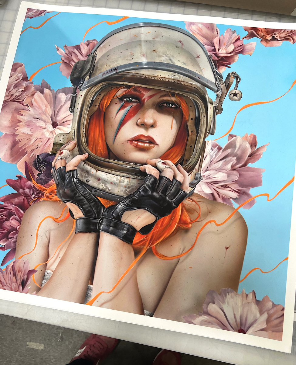 GET READY ‘LIFE ON MARS’ Ltd edition print AVAILABLE TOMORROW Saturday Feb. 25th at: 10AM PSTat: brianMviveros.com Don’t miss this one! Once they’re gone they’re gone 4-evahhh!