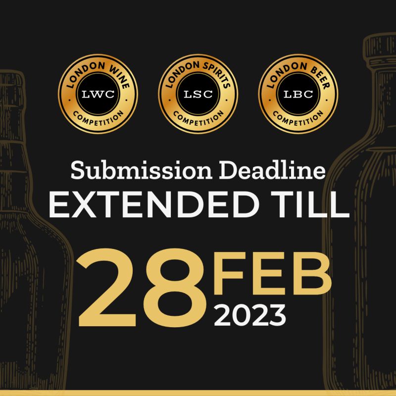 🚨 ATTENTION all spirits, wine, &amp; beer producers 🚨

For those who are yet to enter their brands in London Competitions, today is your lucky day! On demand, we have EXTENDED the submission deadline till 28 FEB.

ENTER NOW!🥇

#wine #spirits #beer #londoncompetitions