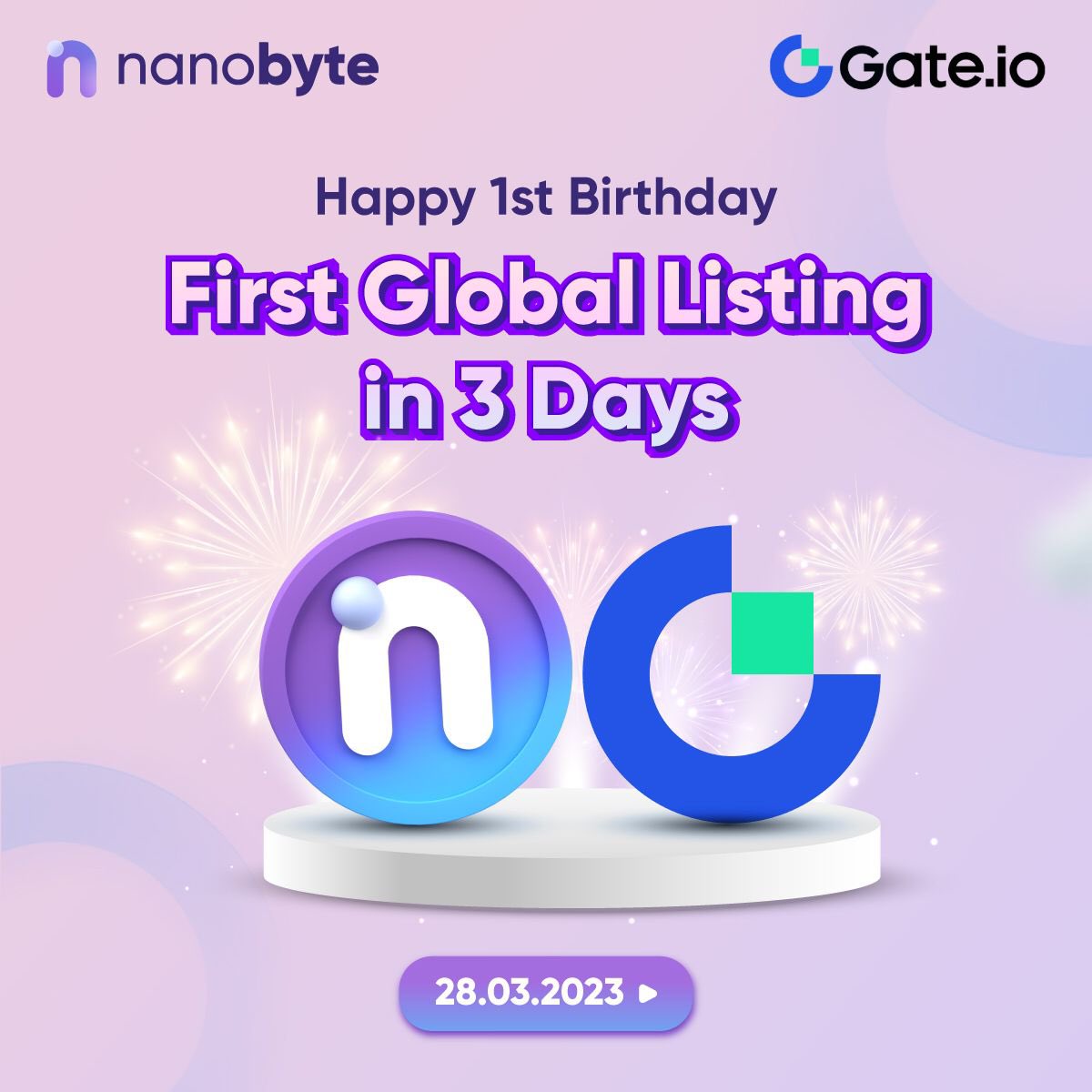 nanobyte_io's tweet photo. ✨This is the moment we all have been waiting for!🚀

Yep, the rumors are true! 👀 We have a very good news on this birthday occasions! 🤩
NBT is going to be listed on @gate_io ✨ https://t.co/Wosj9rd5HL