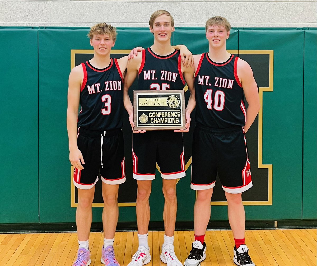 BasketballMTZ's tweet image. Thank you to the Mt. Zion Sr class for you leadership and effort all year. Apollo Conference Championship &amp;amp; School record 28 wins.