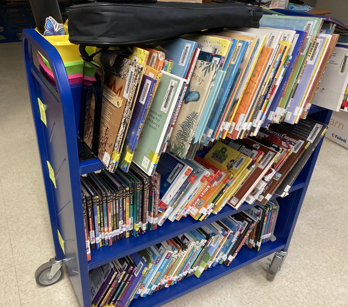 Emerson Library (@emerson_library) on Twitter photo I survived the first of 3 weeks of mobile library! When the library is closed for state mandated testing, I bring the library to the students! This is one tired librarian, but it’s worth it to get books into the kids’ hands! @HISDLibraryServ <a href="/Emerson_Eagles/">Emerson Elementary</a> I survived the first of 3 weeks of mobile library! When the library is closed for state mandated testing, I bring the library to the students! This is one tired librarian, but it’s worth it to get books into the kids’ hands! @HISDLibraryServ <a href="/Emerson_Eagles/">Emerson Elementary</a>