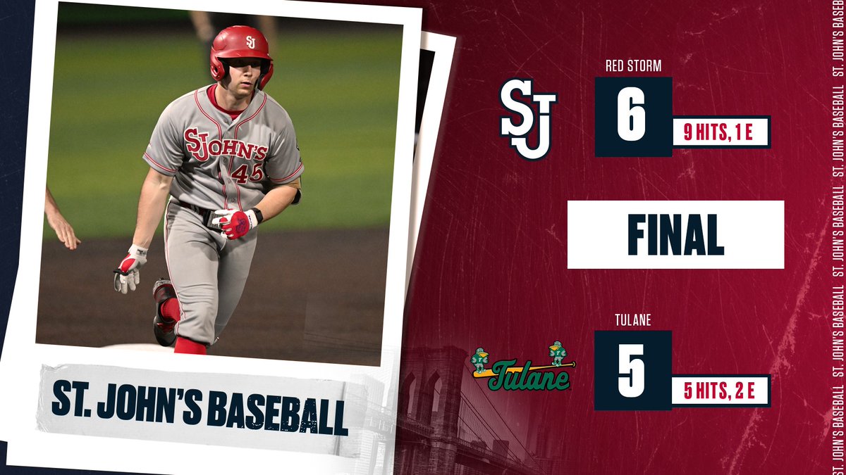 COMEBACK WIN!!! Three-run ninth propels the Red Storm to its second victory of the season!