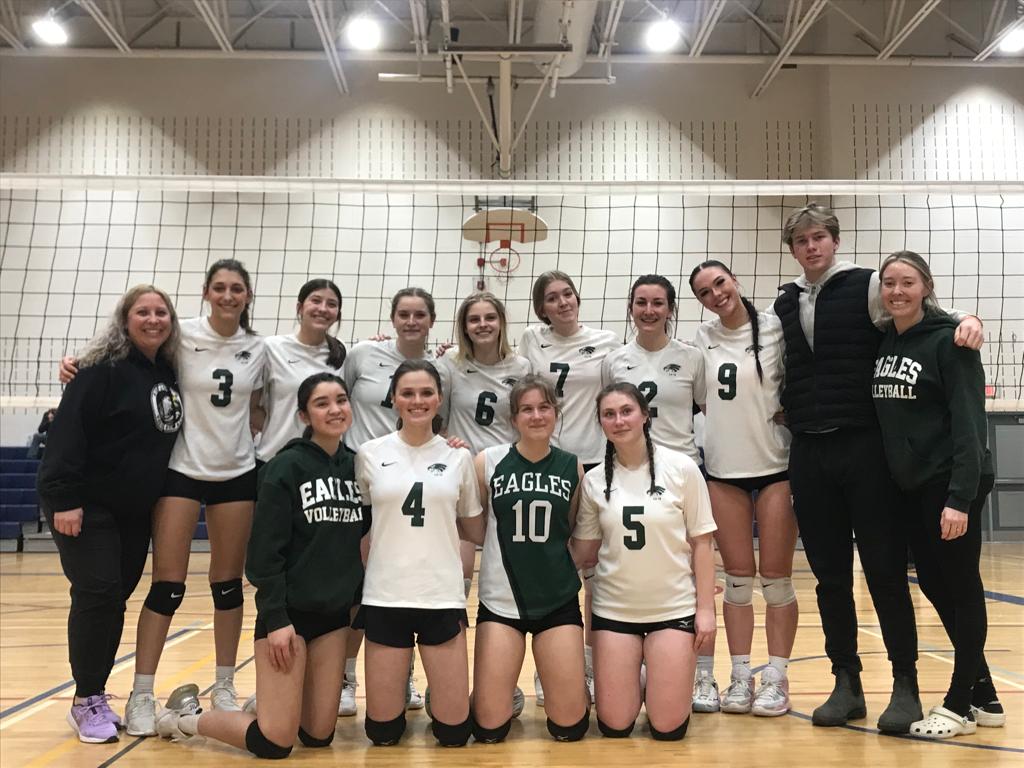 First time ever a SJC girls volleyball team heading to OFSAA!! <a href="/SJCEagles/">St. John's College</a>