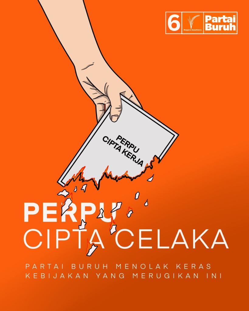 Kaharscahyono's tweet photo. Omnibus Law Cipta Kerja adalah janji yang tidak terbukti. Alih-alih mencipta kerja, tak sedikit buruh yang 'celaka' akibat dari keberadaannya. https://t.co/Cijo9cppfP