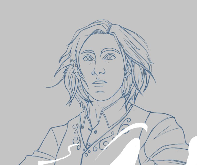 _Jacen_'s tweet photo. I think… I’ve finally figured out how to draw hair 🤯 https://t.co/Bhqq9nFk4m