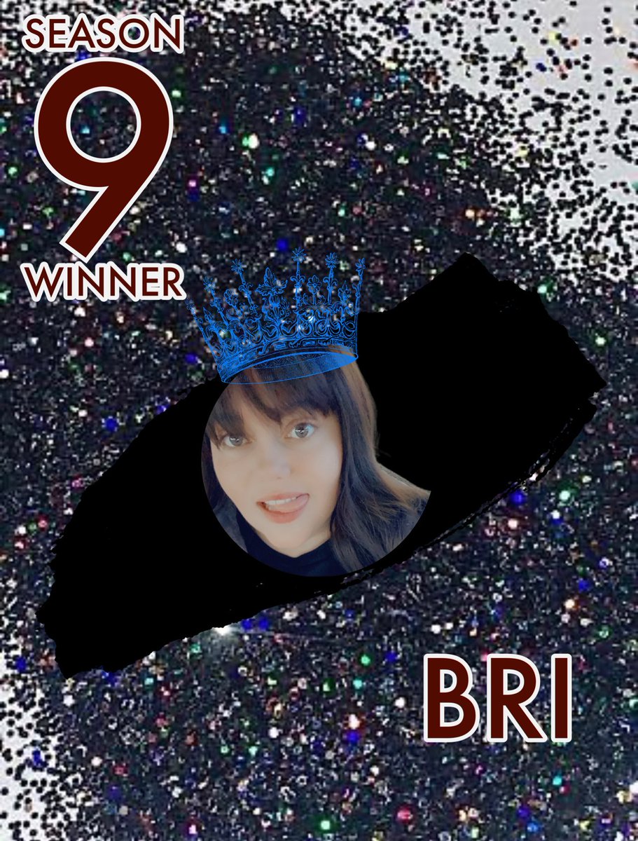 FearIsRealORG1's tweet photo. Congratulations to our season 9 winner @BRI_BBTG ! Winning by a close vote of 5-4, she played an amazing game! https://t.co/t1kaFmOZii