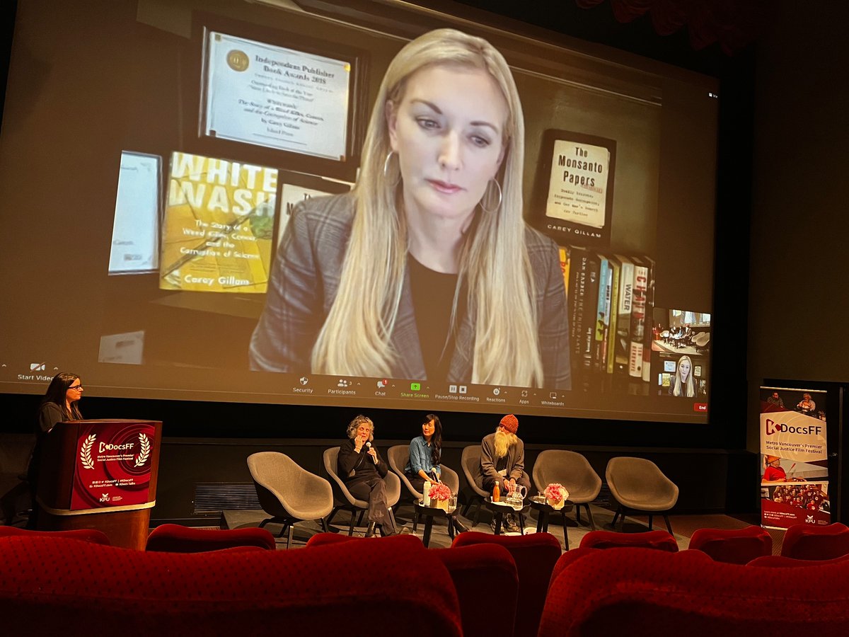 MeaghanThumath's tweet image. “We can &amp;amp; we must stand up to corporations like Monsanto/Bayer that think they write the rules instead of governments - whether for the world&apos;s most used pesticide, glyphosate, or climate destroying gases or fake solutions to biodiversity losses” #kdocsFF intotheweedsimpact.com/thefilm