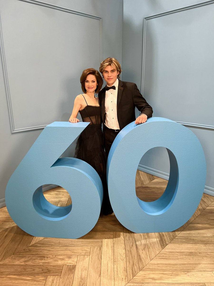 RebeccaLHerbst's tweet photo. #GH60 So incredibly blessed to know this beautiful human 💙💙💙 @LiptonWilliam #GeneralHospital https://t.co/wdaTSavJJG