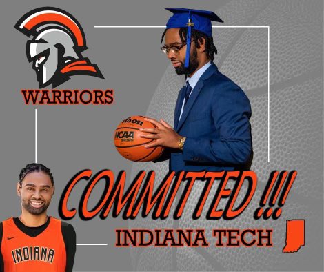 Jaydocfame_'s tweet photo. I am very excited to announce I will be attending Indiana tech and playing basketball there for the next four year chapter of my life. I want to say thanks to all of my coaches and teammates and family members and friends who helped me earn this commitment of my journey. https://t.co/4xGVUR6s6S