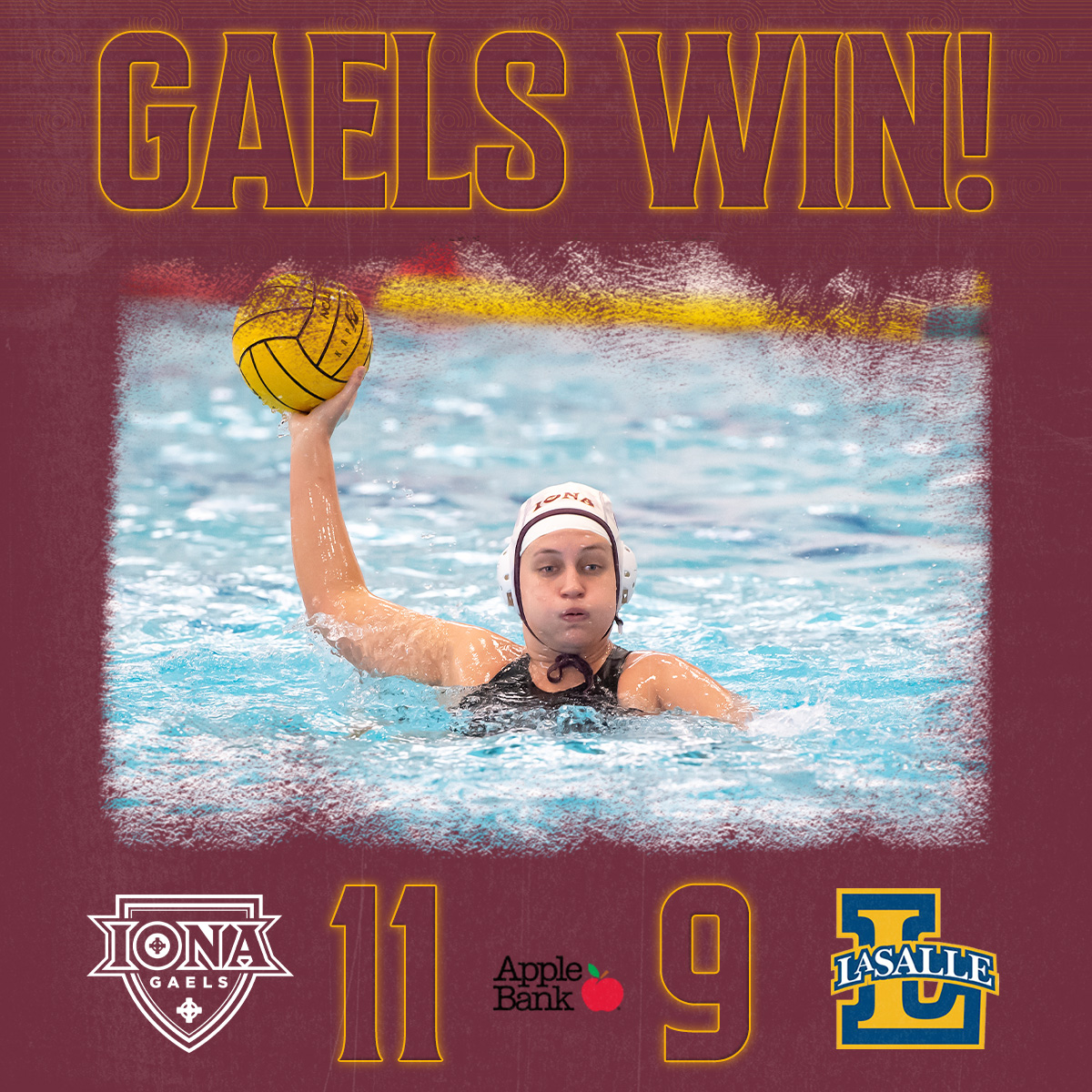 IonaGaels's tweet photo. #GAELSWIN!!!

Iona defeats both La Salle and Bucknell to start the weekend!

#GaelNation https://t.co/iu7ER6BDAR