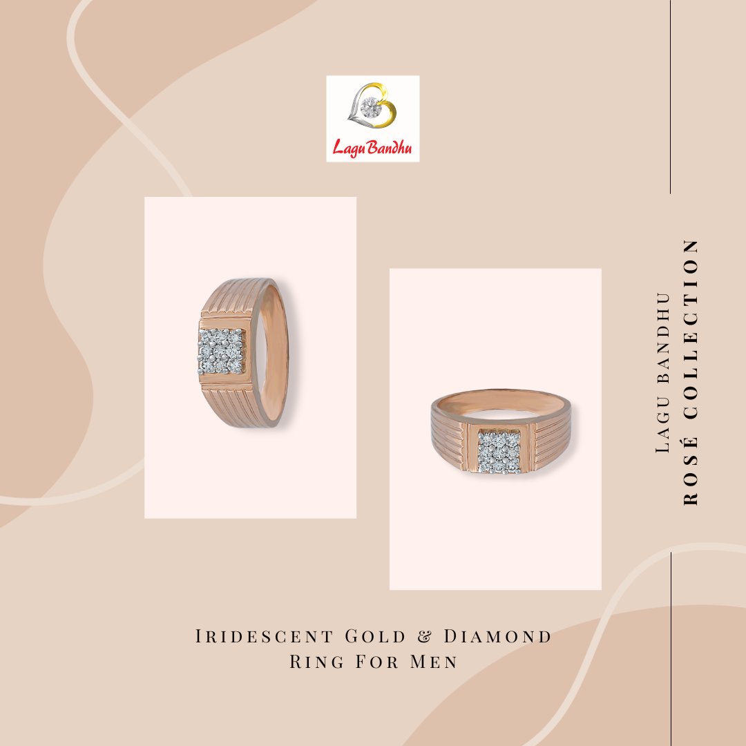 Jewelry is the most transformative thing you can wear.
Iridescent 14 Karat Gold And Diamond Ring For Men
SKU : 22HO2734

lagubandhu.in/product/irides…

#jewelleryformen #jewelleryforhim #ringsforhim #ringforhim #handcrafted #handcraftedjewellery
