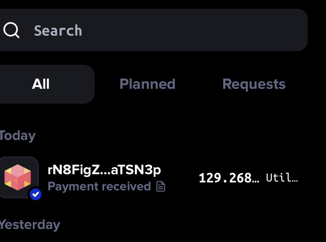 psychedelicoin's tweet photo. Daily #utilitex rewards. Thank you! #passiveincome @TREASURYxrpl $TRSRY #stakeholder #rewards #nft #bonds #academy #venture #insur #xrpl $XRP https://t.co/lwPEXnHQ31