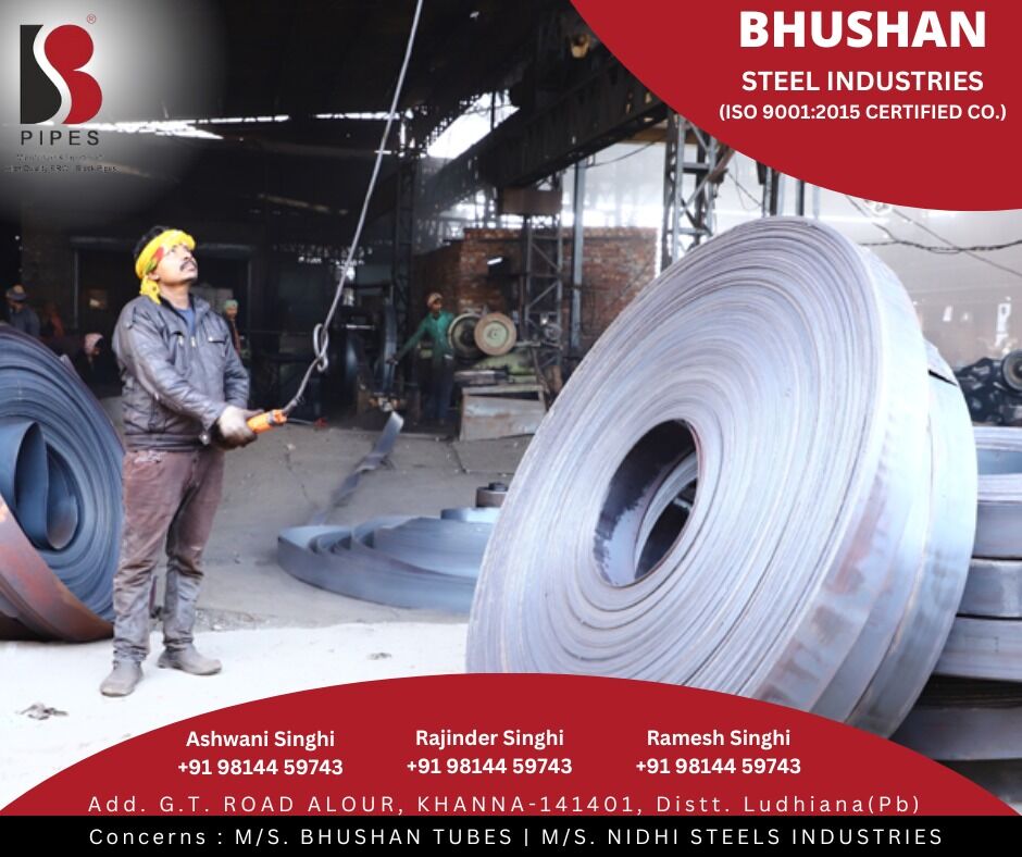 BHUSHAN PIPES on Twitter "BHUSHAN STEEL INDUSTRIES G.T. Rd. Alour