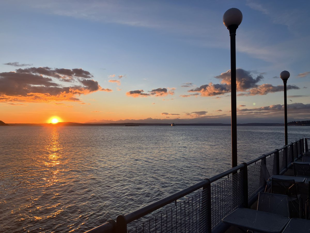 ezusthid's tweet photo. seattle aquarium sunset https://t.co/0P8J5rtGVf