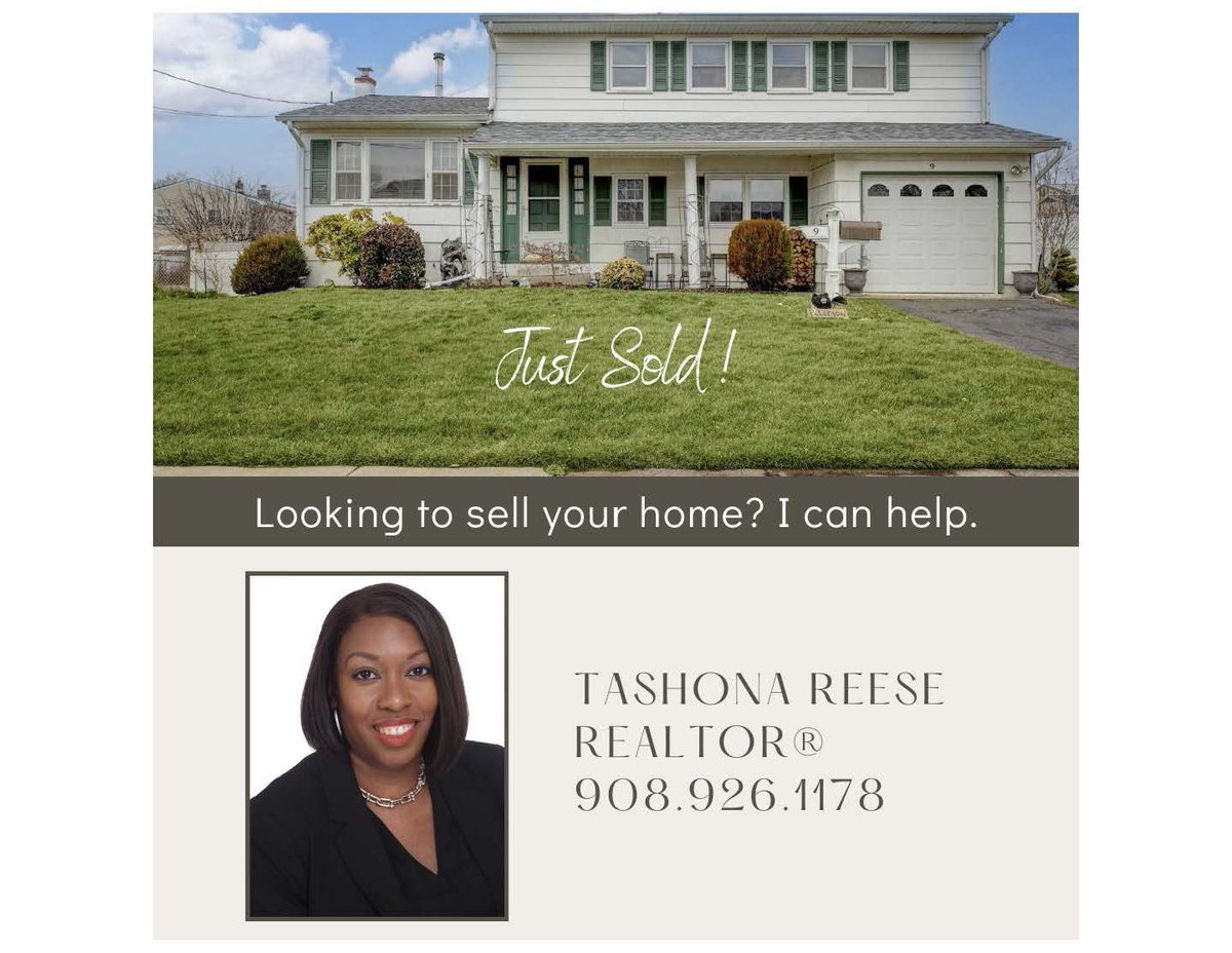 reese_nj's tweet image. #justsold #splitlevel #soldbyTashona #localrealtor #realestaterockstar