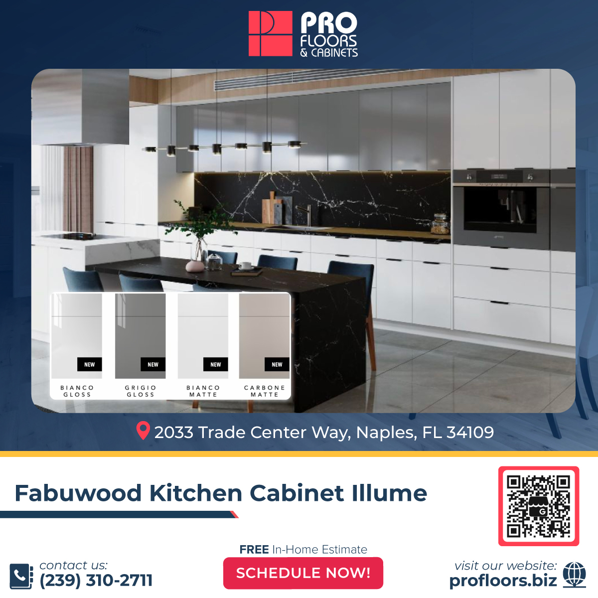 profloorsandca1's tweet photo. Fabuwood frameless cabinetry is as sophisticated as it is simple.

Visit our showroom or message us for a free kitchen cabinet design consultation.
ProFloors &amp; Cabinets
💻 https://t.co/GOCWdp02HG
☎️ (239) 310-2711
📩 https://t.co/OUZx6SrDP0
📍https://t.co/lhn6iKh7eo https://t.co/VSDLYNRCVZ
