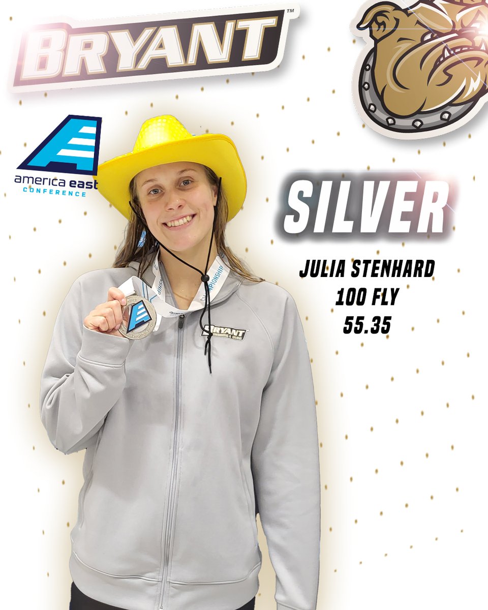 Bryant_SwimDive's tweet photo. Julia wins silver in the 100 fly! https://t.co/20os6TvQDG