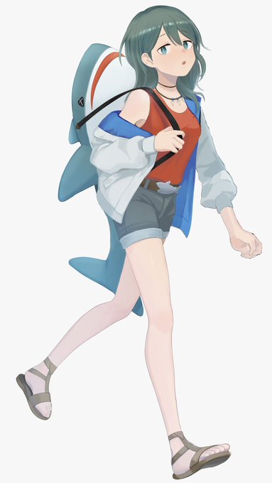 描きかけのを見つけたので貧乏性であげとこうかなり前にTRPGやった時に作ったPCのデザインリメイク 