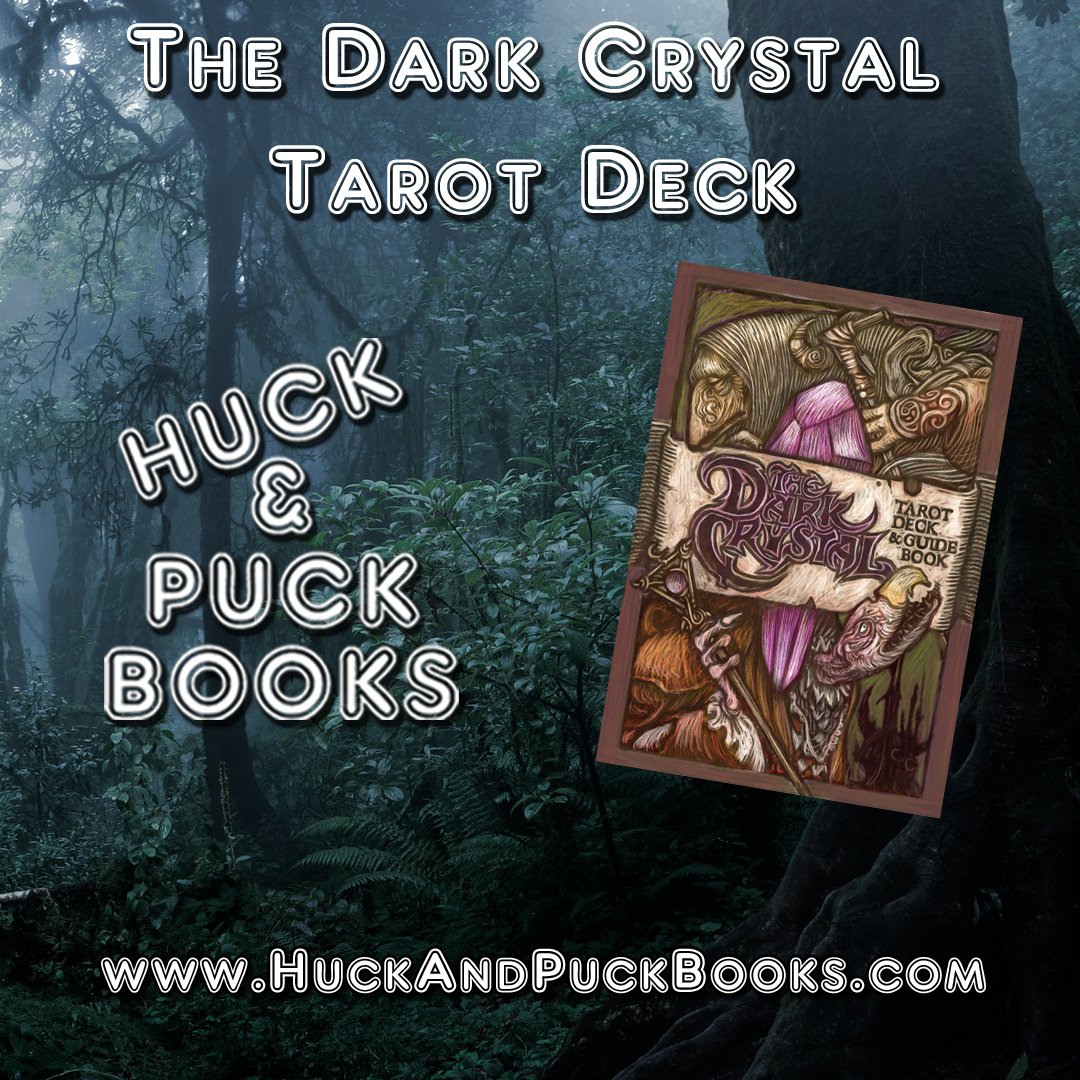 HuckNPuckBooks's tweet photo. The Dark Crystal Tarot Deck
Street Date: 8/27/23
https://t.co/FqvKxLM83n
Let the wonder of Jim Henson's classic film The Dark Crystal guide you with this beautifully illustrated official tarot card deck.
#IndieBookStore #TarotDeck #TheDarkCrystal #DarkCrystal #JimHenson #Muppets https://t.co/kJsoY5py4D