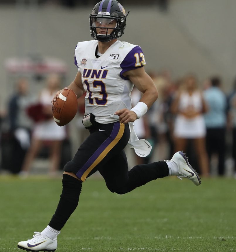 Blessed to receive my first D1 offer from UNI <a href="/UNIFootball/">UNI Football</a> <a href="/FB_Hawks/">HawksFB</a> <a href="/CoachBodie4/">Bodie Reeder</a> <a href="/CoachJoeGanz/">Joe Ganz</a> <a href="/Careydavis38/">Carey Davis</a> <a href="/Spitta_4/">Coach Spin</a> @ConsciousBOAH <a href="/Coach_Bullet5/">Jarmelle J. Frazier, M.A.</a> @CoachGHawkShow