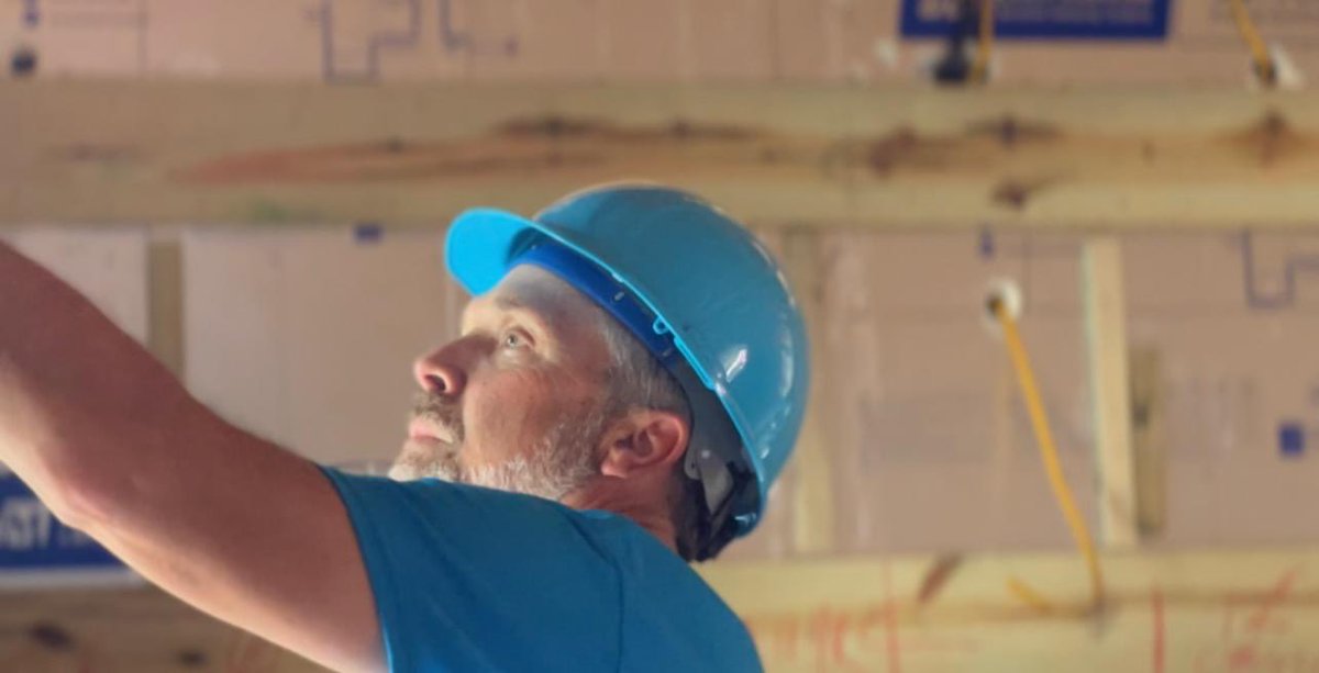 Thank you @HabitatPWP for a great way to end the week at CEO Build Day. Bonus was getting to work side by side with the family who will be calling the house their “home” in a couple of months!