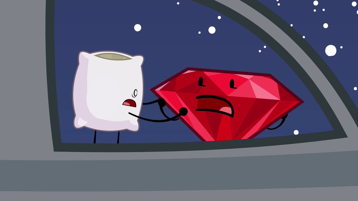 Guylanthony's tweet photo. Scene 7 is complete! That means only half a scene left to go!! Pillow can hardly contain her excitement!!!!
The last half of scene 6 is left and is a bit of a doozy, but I will continue to be hard at work as always! #bfdi #bfsp #objectshowcommunity #objectshow https://t.co/SjvLU4jQSU
