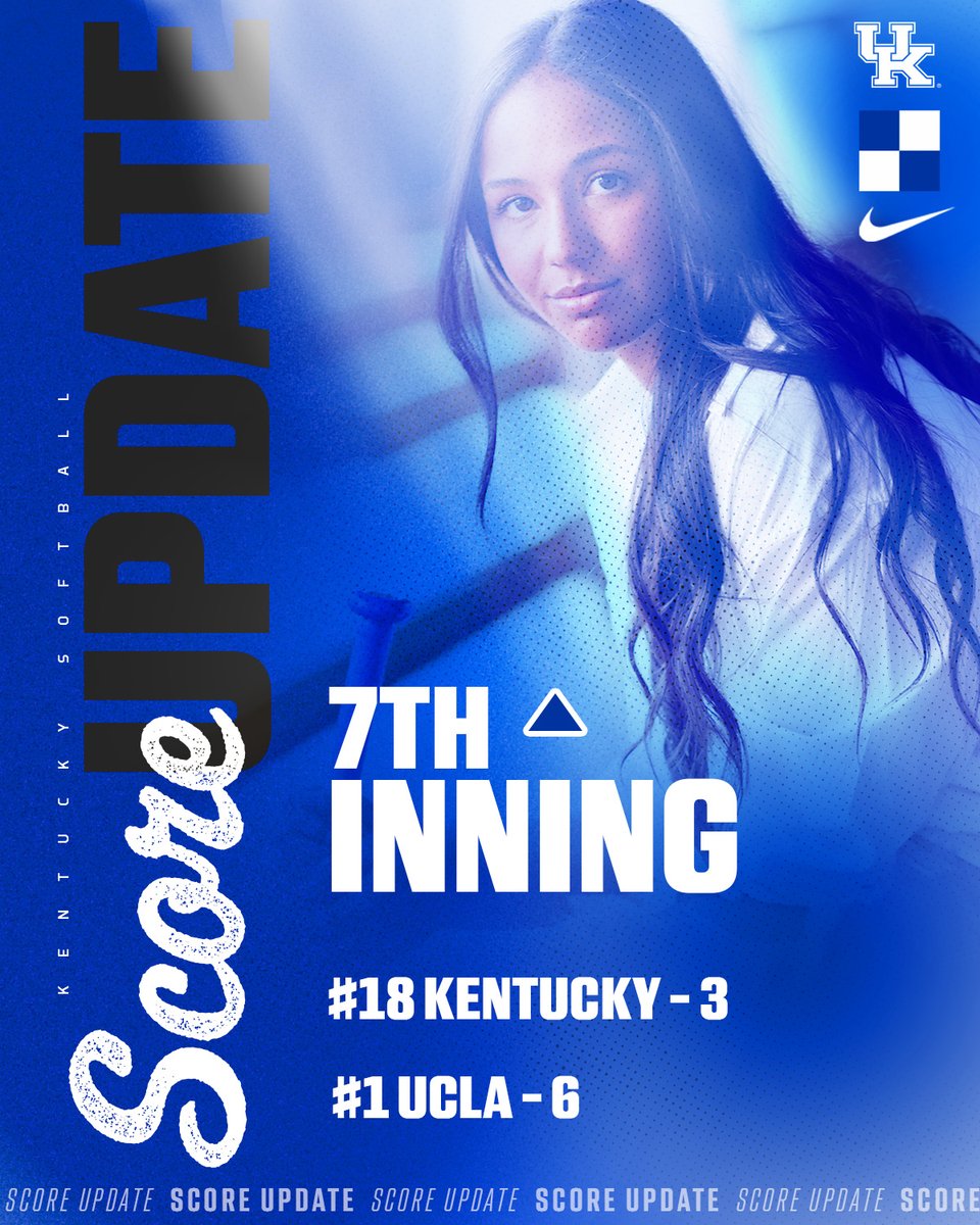 UKsoftball's tweet photo. One of Kennedy's best outings as a Wildcat!

4.0 innings, 0 BB, 1 K

To the seventh. Down three. 

Tobias, Borzilleri (PH), Kowalik to hit. 

📺 FLOsoftball
💻 https://t.co/vjWaJQWJBc
📊 https://t.co/lhTBPHOHt1

#WeAreUK https://t.co/guXPF5HkrY