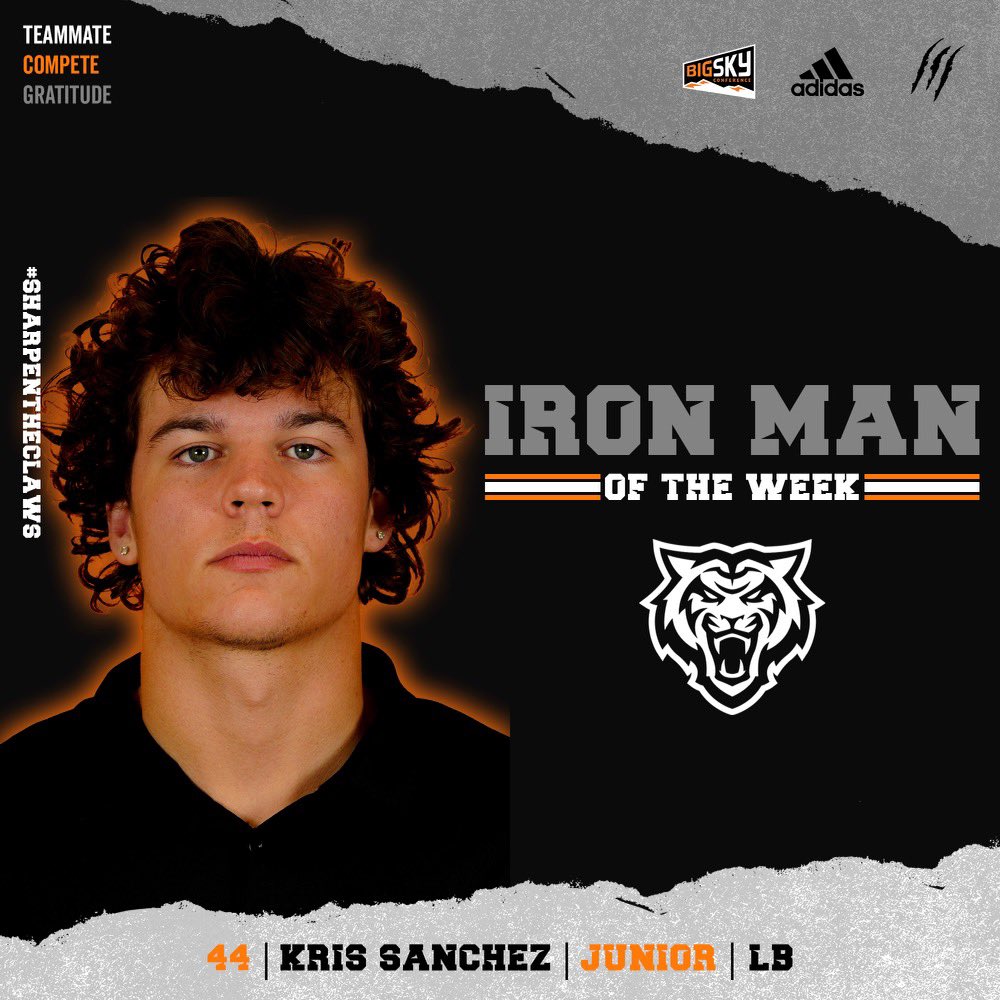 BengalGridiron's tweet photo. Congratulations to our Iron Men for week #6. Hard work does not go unnoticed! https://t.co/ijnMtpm0UD